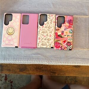 Kaseme and OtterBox Phone Cases - Pink and Multicolor